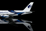 SQ Wings Malaysia Airlines Airbus A380 9M-MNF Flaps Down 1/200 Scale Model