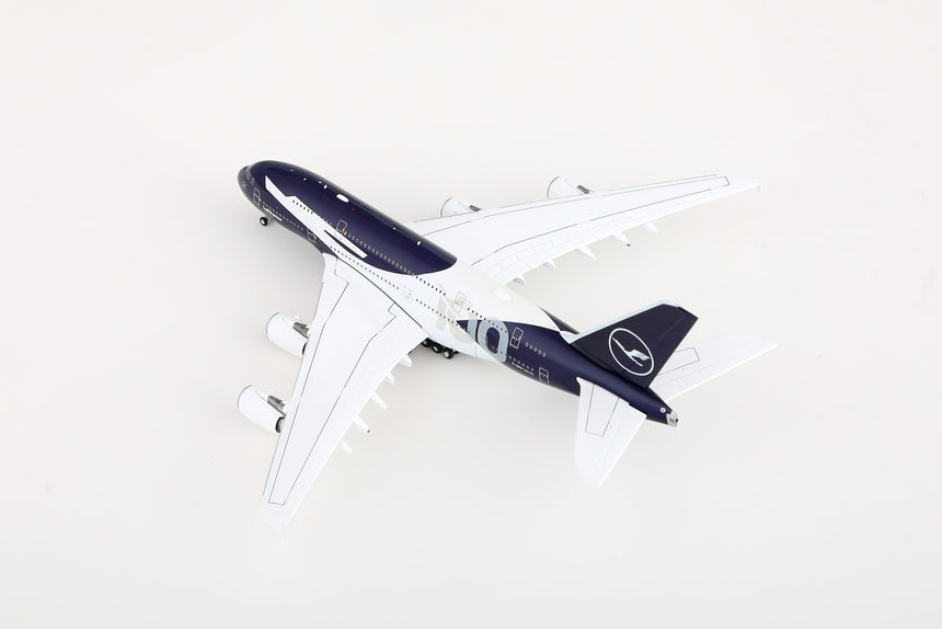 HX Models Lufthansa Airbus A380 "100th" Anniversary D-AIMH 1/400 Aircraft Scale Model