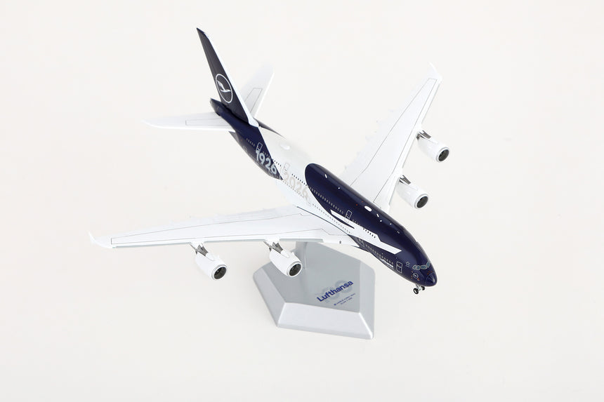 HX Models Lufthansa Airbus A380 "100th" Anniversary D-AIMH 1/400 Aircraft Scale Model