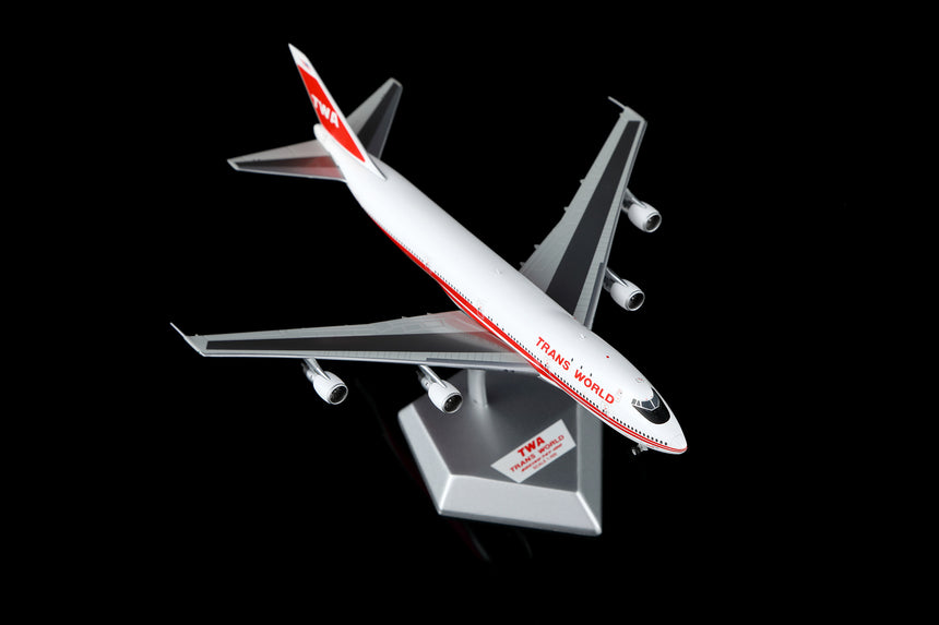 HX Models Trans World Airlines Boeing 747-100 N93105 1/400 Aircraft Scale Model
