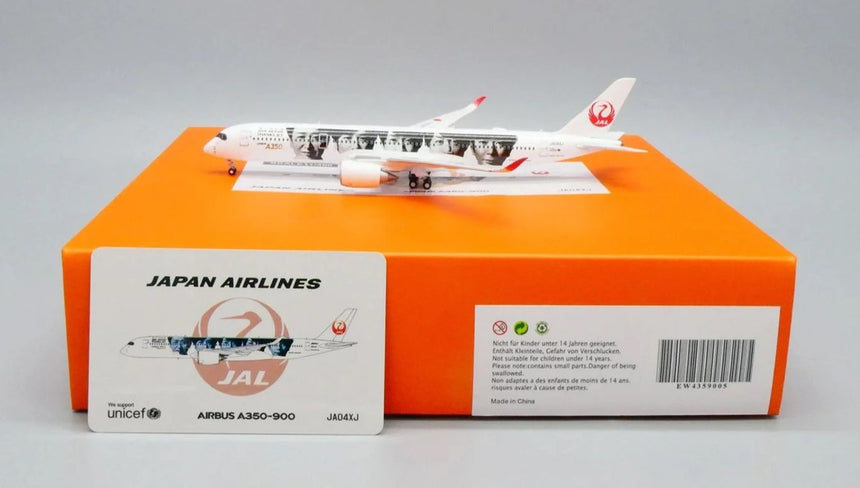 Aviation400 Japan Airlines "20th Arashi Thanks Jet" Airbus A350-900XWB JA04XJ (with Stand) 1/400 Scale