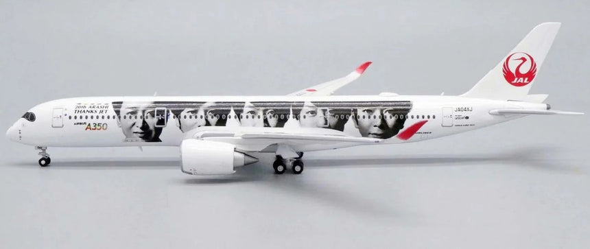 Aviation400 Japan Airlines "20th Arashi Thanks Jet" Airbus A350-900XWB JA04XJ (with Stand) 1/400 Scale