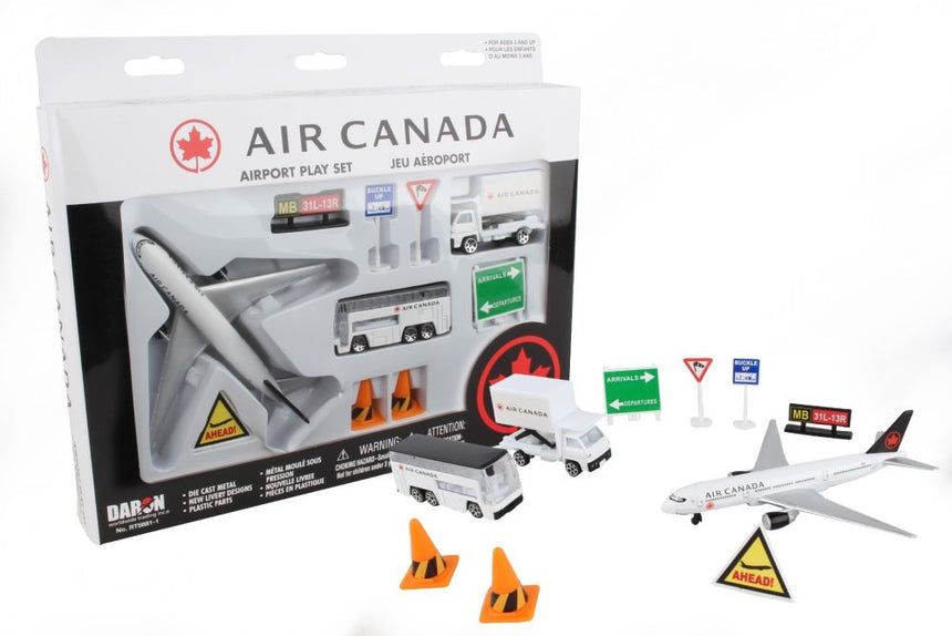 Air Canada Model Airport Play Set Toy 