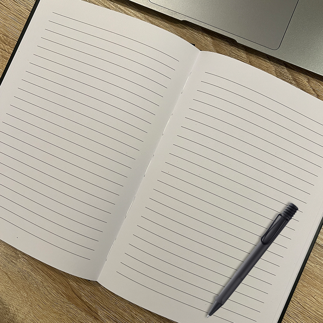 The Aviators Black Notebook