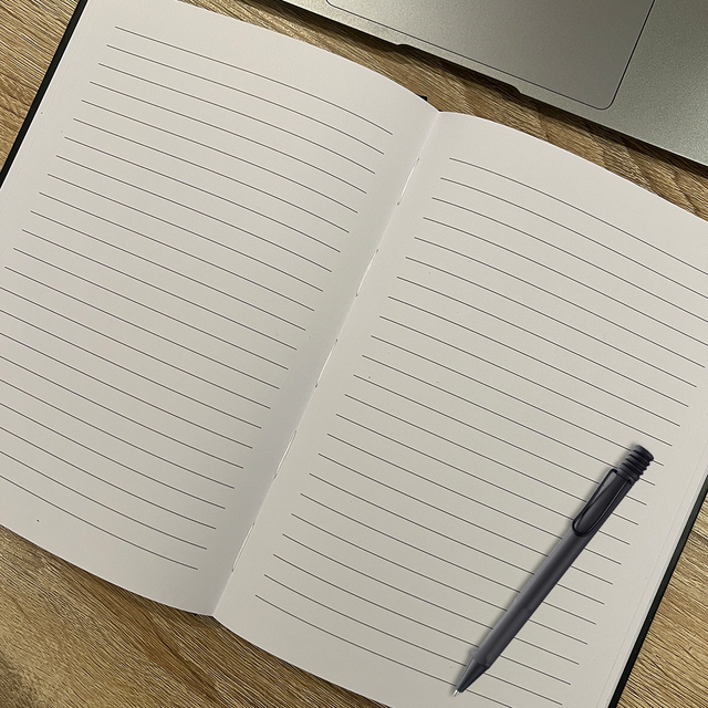 The Aviators Black Notebook