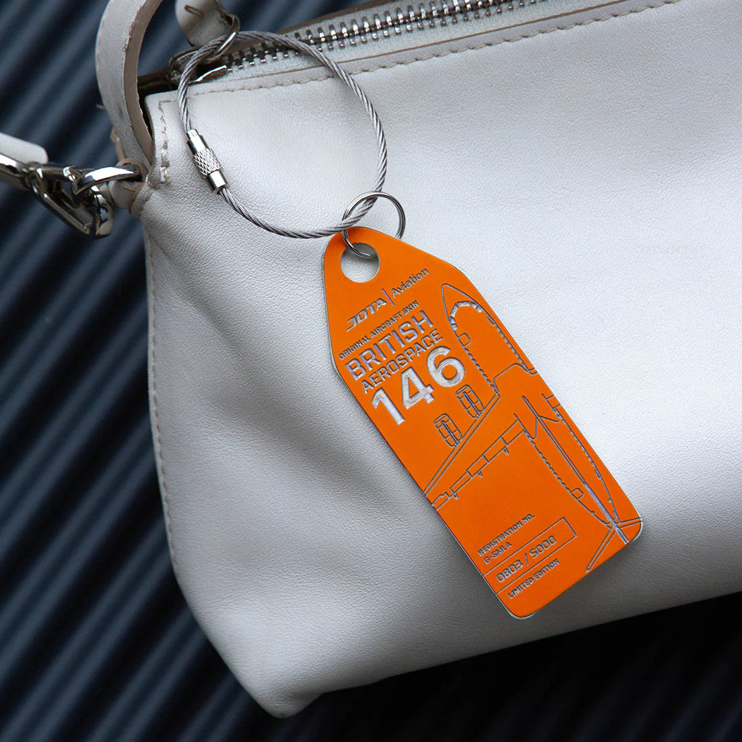 AviationTag Jota Aviation BAe 146 - G-SMLA Orange