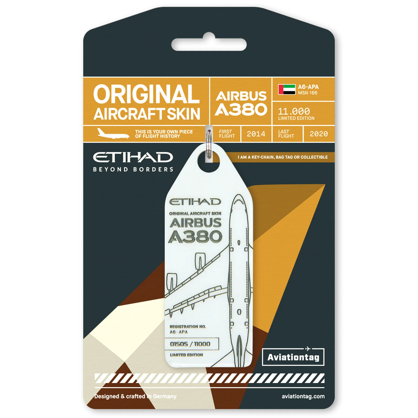 AviationTag Etihad Airbus A380 - A6-APA White