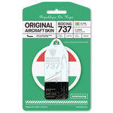 AviationTag Niger Airlines Boeing 737-200 - 5U-BAG Black/White