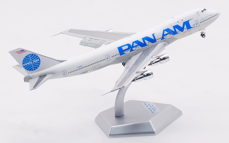航空機・ヘリコプター HX Models 1/400 Pan Am 747-100 N733PA 1:400 HX Models Pan AM B747-100 N747PA N735PA N732PA N733PA