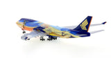 HX Models Singapore Airlines Boeing B747-400 9V-SPL "Tropical" Standard Version 1/400 Scale