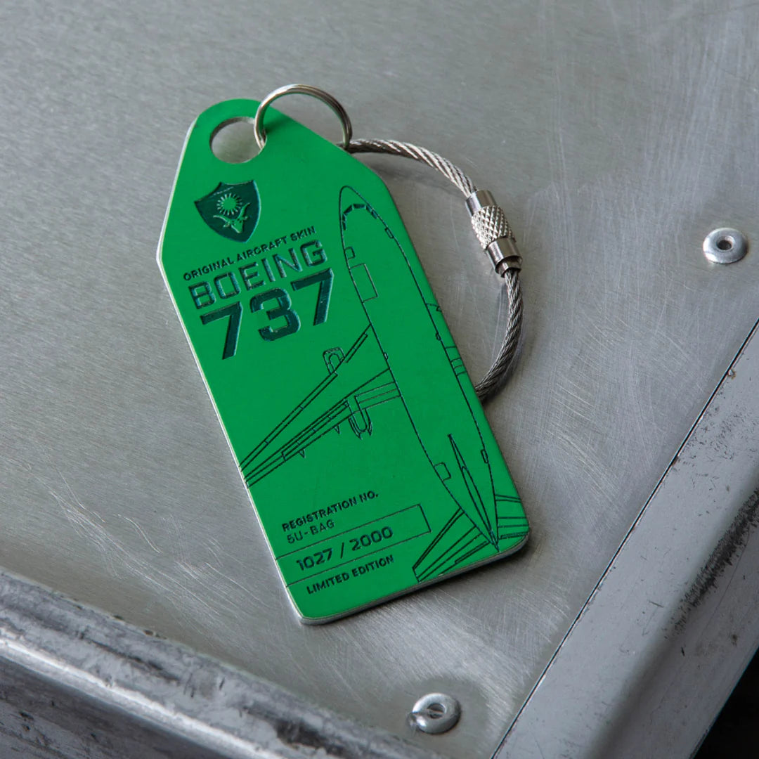AviationTag Niger Airlines Boeing 737-200 - 5U-BA Green