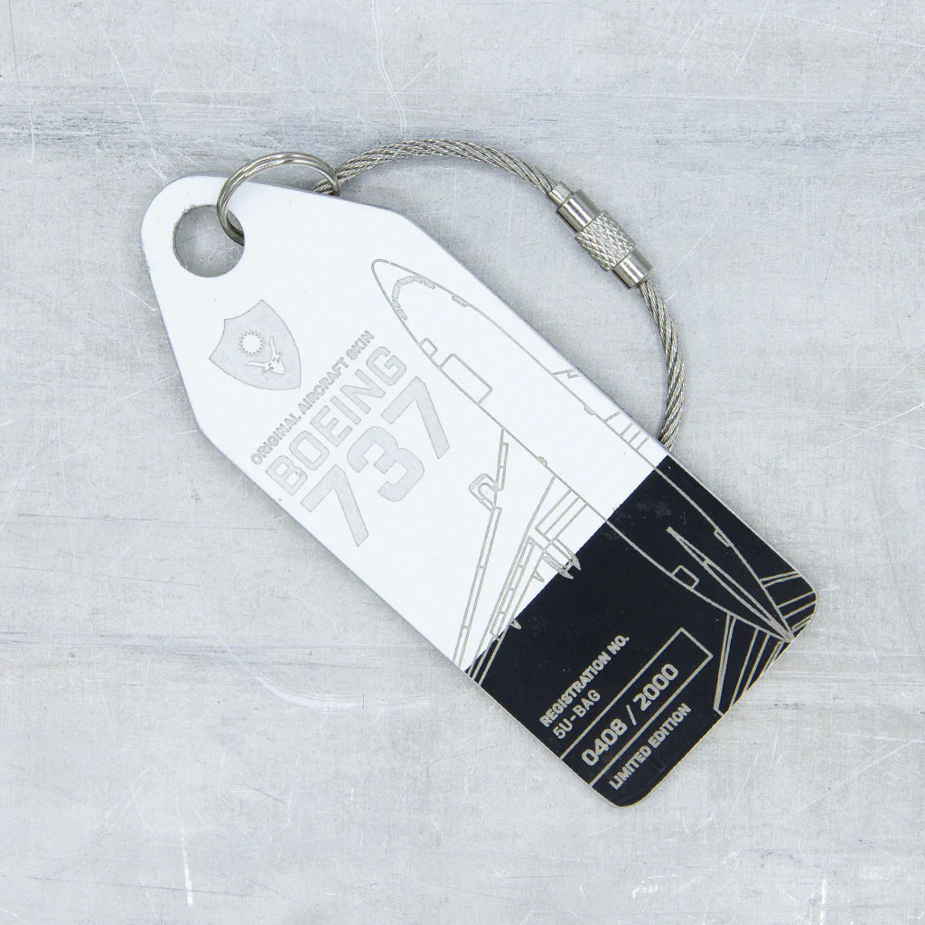 AviationTag Niger Airlines Boeing 737-200 - 5U-BAG Black/White