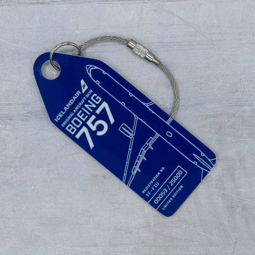 AviationTag Icelandair Boeing 757 - TF-FIU Dark Blue