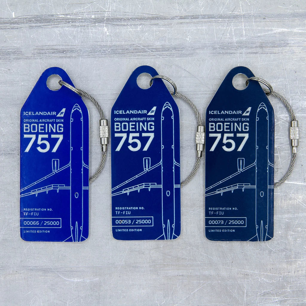 AviationTag Icelandair Boeing 757 - TF-FIU Dark Blue