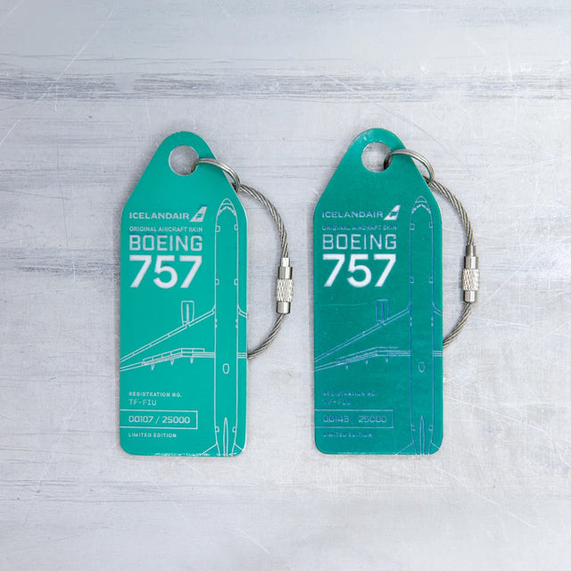 AviationTag Icelandair Boeing 757 - TF-FIU Dark Green