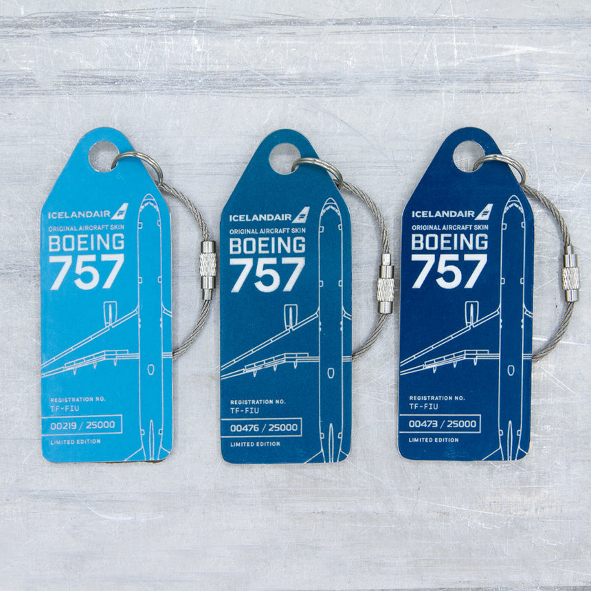 AviationTag Icelandair Boeing 757 - TF-FIU Teal