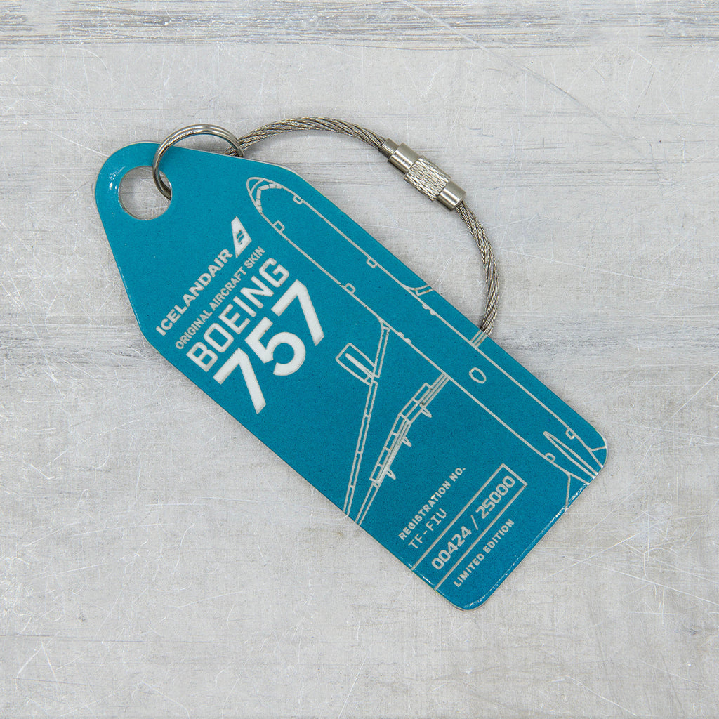 AviationTag Icelandair Boeing 757 - TF-FIU Teal