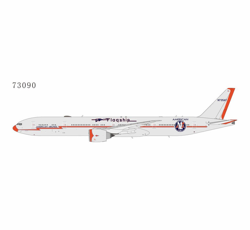 NG Models American Airlines (Flagship DFW livery) Boeing 777-300ER N735AT 1/400 Aircraft Scale Model