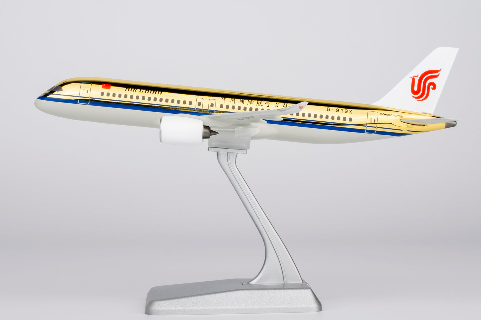 NG Models Air China (with Golden Fuselage; without Gears) COMAC