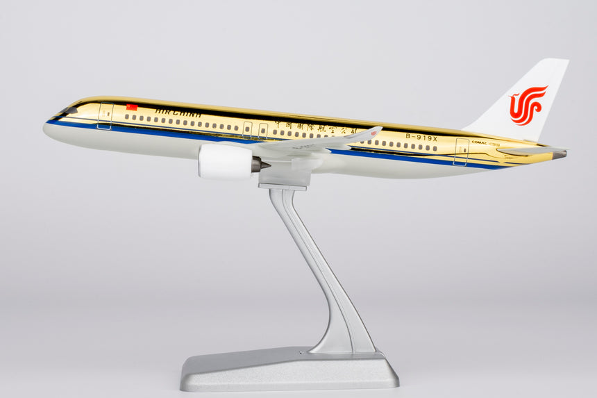 NG Models Air China (with Golden Fuselage; without Gears) COMAC C919 B-919X Lite Edition 1/240 Scale
