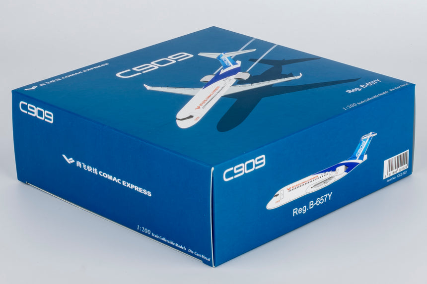 NG Models COMAC Express COMAC C909 (ARJ21-700) B-657Y Lite Edition 1/200 Aircraft Scale Model