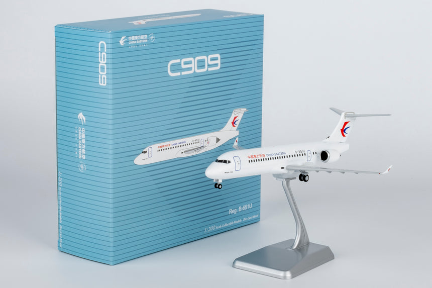 NG Models China Eastern Airlines COMAC C909 (ARJ21-700) B-651U Lite Edition 1/200 Aircraft Scale Model