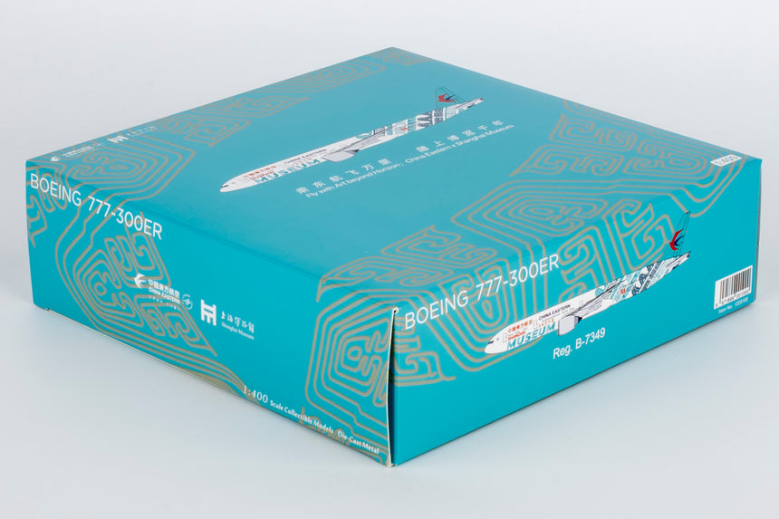 NG Models China Eastern Airlines "Shanghai Museum" livery Boeing 777-300ER B-7349 Lite Edition 1/400 Aircraft Scale Model