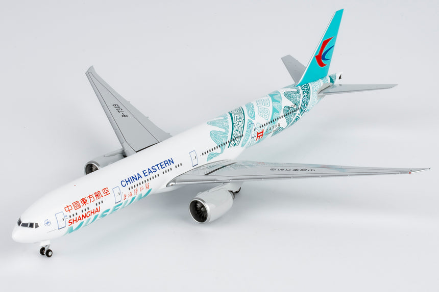 NG Models China Eastern Airlines "Shanghai Museum" livery Boeing 777-300ER B-7349 Lite Edition 1/400 Aircraft Scale Model