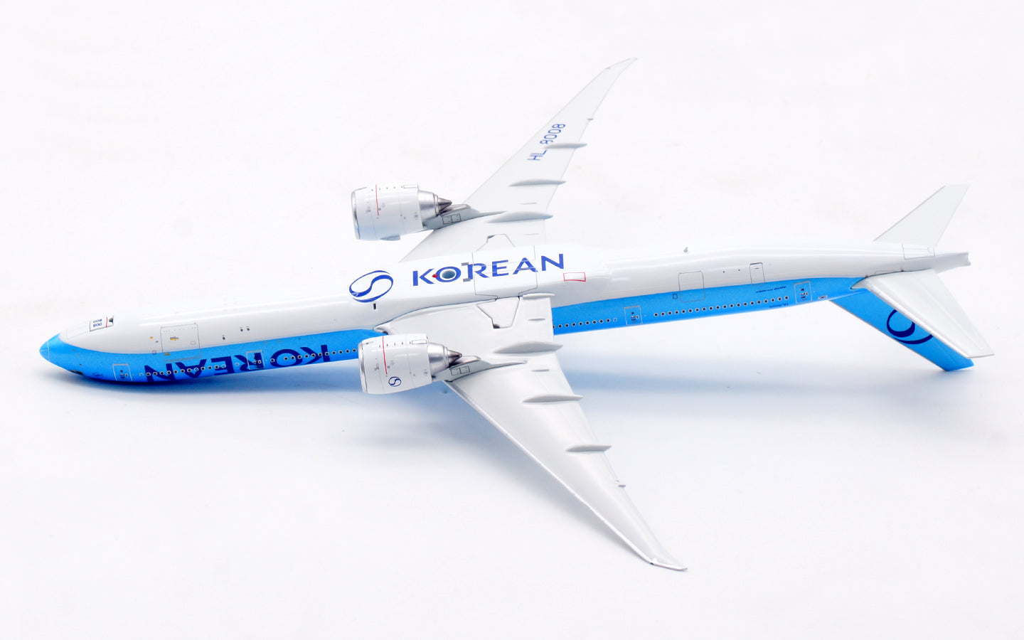 全国無料，2025 1⁄400 ドラゴン 大韓航空 KOREANAIR 777-300 1/400