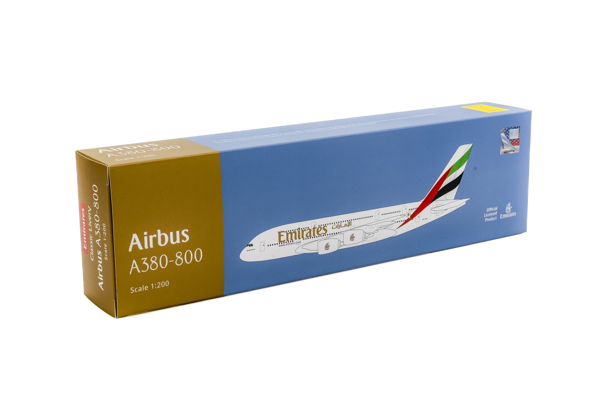 PPC Models Emirates Airbus A380 Classic Livery A6-EUI 1/200