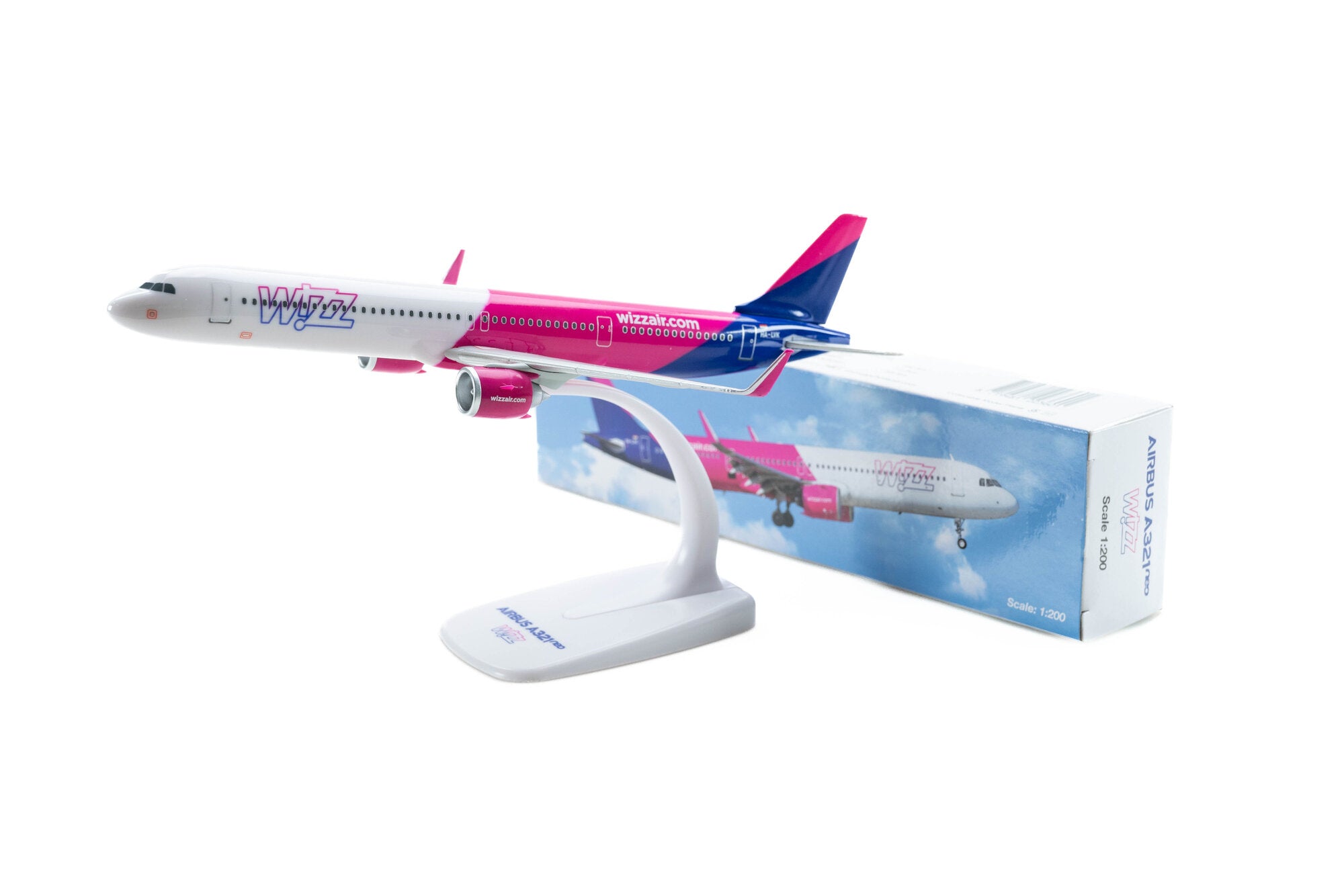 PPC Models WIZZ Air Airbus A321NEO 1/200 Aircraft Scale Model