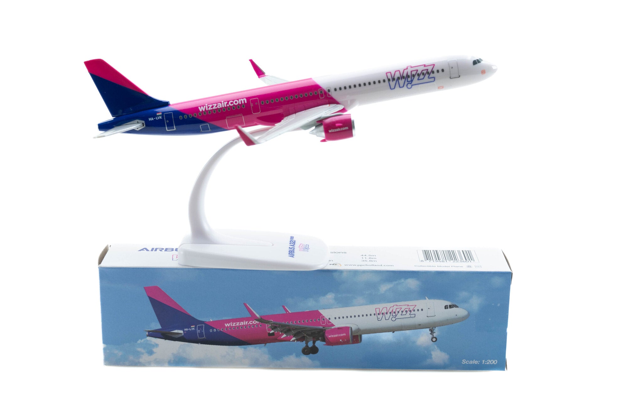 Wizz Air 1/200航空機モデル Amazon.com: ANDSYYDS 1/200 Scale WIZZ AIR A321 Airplane