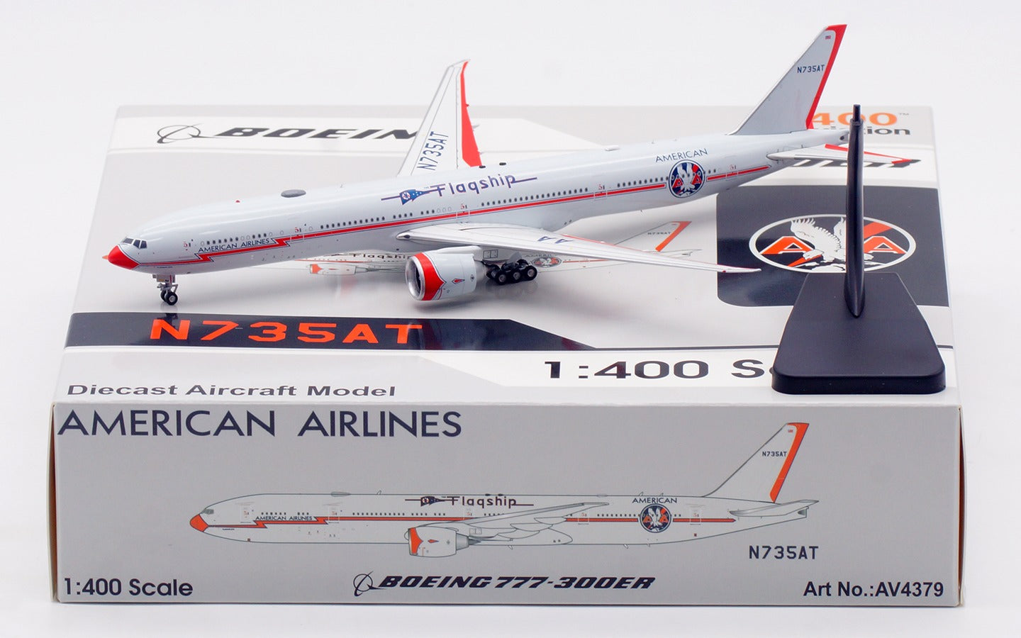 Aviation400 American Airlines Boeing 777-323/ER N735AT (detachable