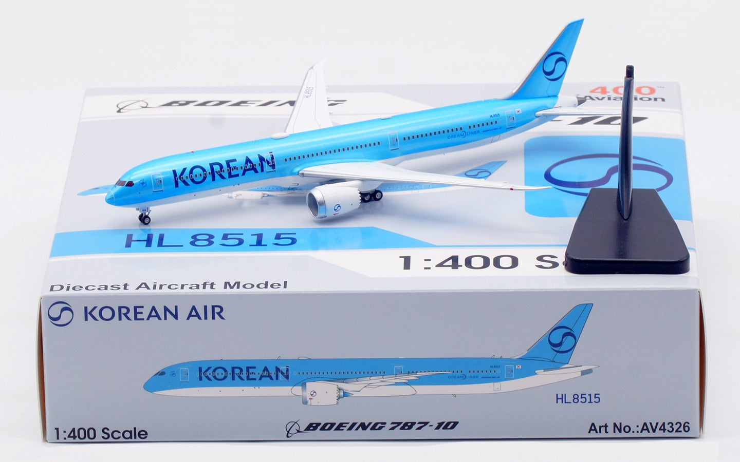 Aviation400 Korean Air Boeing 787-10 Dreamliner HL8515 1/400