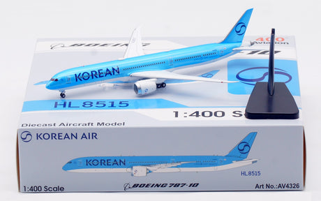 Aviation400 Korean Air Boeing 787-10 Dreamliner HL8515 1/400 Aircraft Scale Model