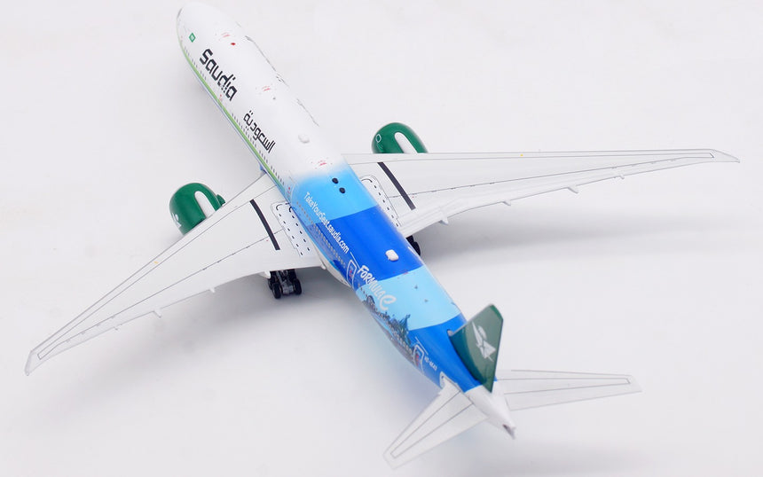 Aviation400 Saudi Arabian Airlines Boeing 777-368/ER HZ-AK43 (detachable gear) 1/400 Aircraft Scale Model
