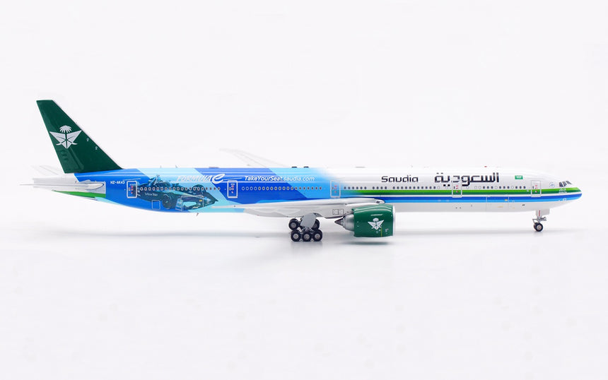 Aviation400 Saudi Arabian Airlines Boeing 777-368/ER HZ-AK43 (detachable gear) 1/400 Aircraft Scale Model