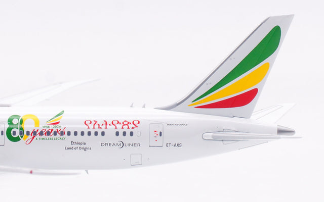 Aviation400 Ethiopian Airlines Boeing 787-9 Dreamliner ET-AXS (detachable gear) 1/400 Aircraft Scale Model