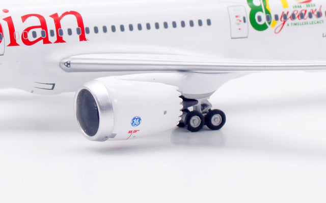 Aviation400 Ethiopian Airlines Boeing 787-9 Dreamliner ET-AXS (detachable gear) 1/400 Aircraft Scale Model