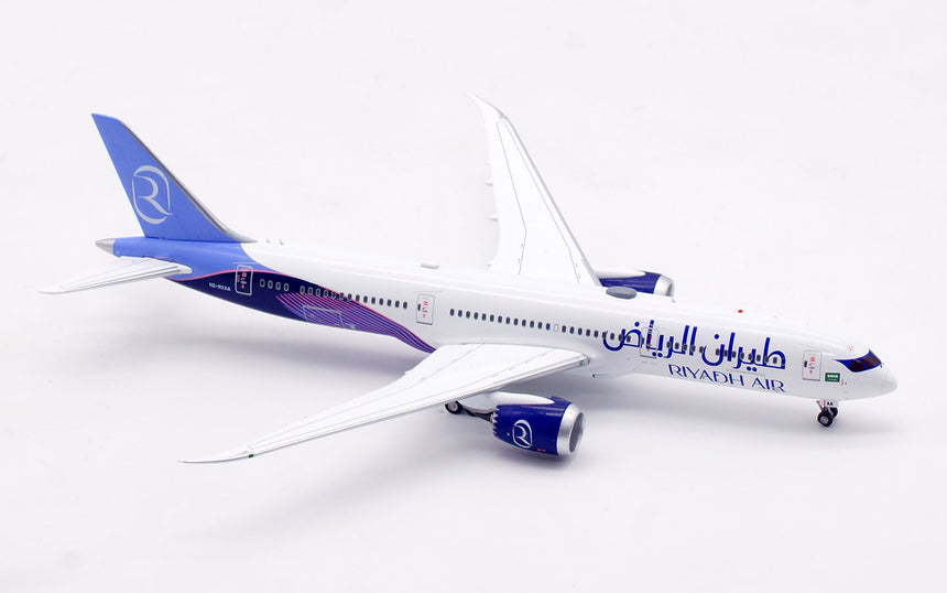 Aviation400 Riyadh Air Boeing 787-9 Dreamliner HZ-RXAA (with Antenna and detachable gear) 1/400 Aircraft Scale Model