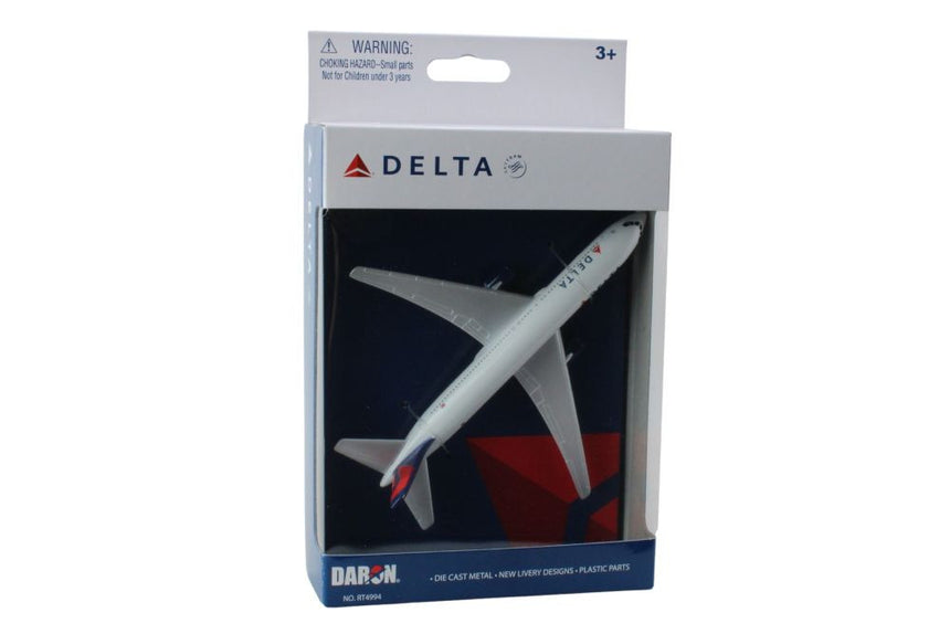 Delta Airlines Airplane Model Toy