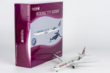 NG Models Qatar Airways Boeing 777-300ER A7-BEK 1/400 Aircraft Scale Model