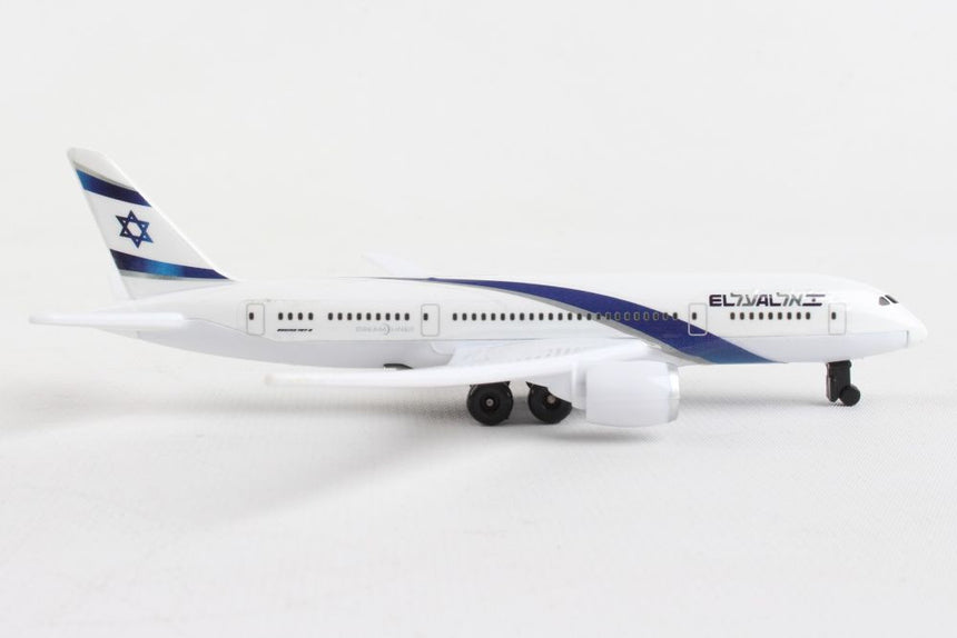El Al Israel Boeing 787 Airplane Model Toy