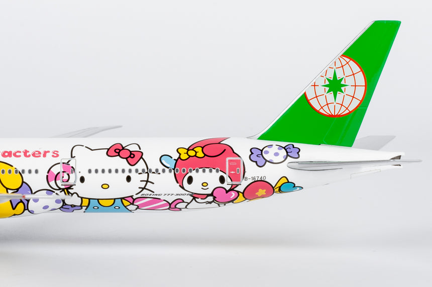 NG Models Eva Airways Boeing 777-300ER B-16740 Lite Edition 1/400 Aircraft Scale Model