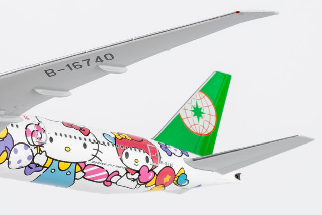 NG Models Eva Airways Boeing 777-300ER B-16740 Lite Edition 1/400 Aircraft Scale Model