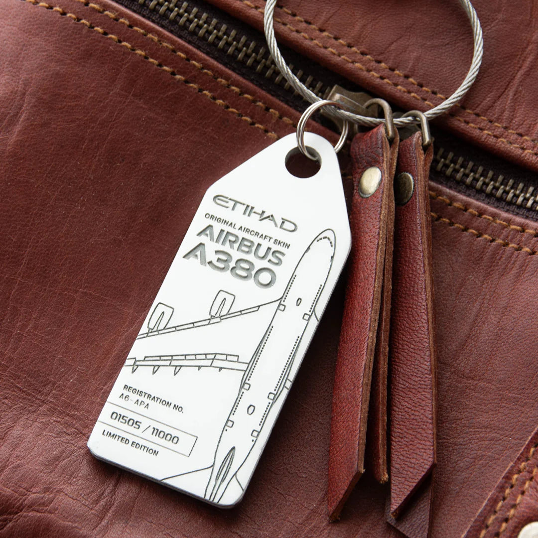 AviationTag Etihad Airbus A380 - A6-APA White – Aircraft Model Store AviationTag Etihad Airbus A380 - A6-APA White – Aircraft Model Store