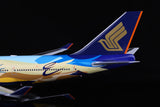SQ Wings Singapore Airlines "Tropical" Boeing B747-400 9V-SPK 1/200 Aircraft Scale Model