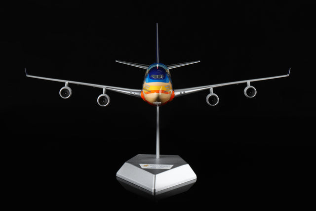 SQ Wings Singapore Airlines "Tropical" Boeing B747-400 9V-SPK 1/200 Aircraft Scale Model