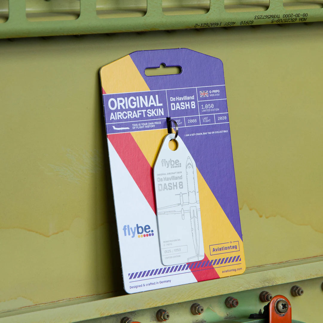 AviationTag flybe Dash 8 - G-PRPG White