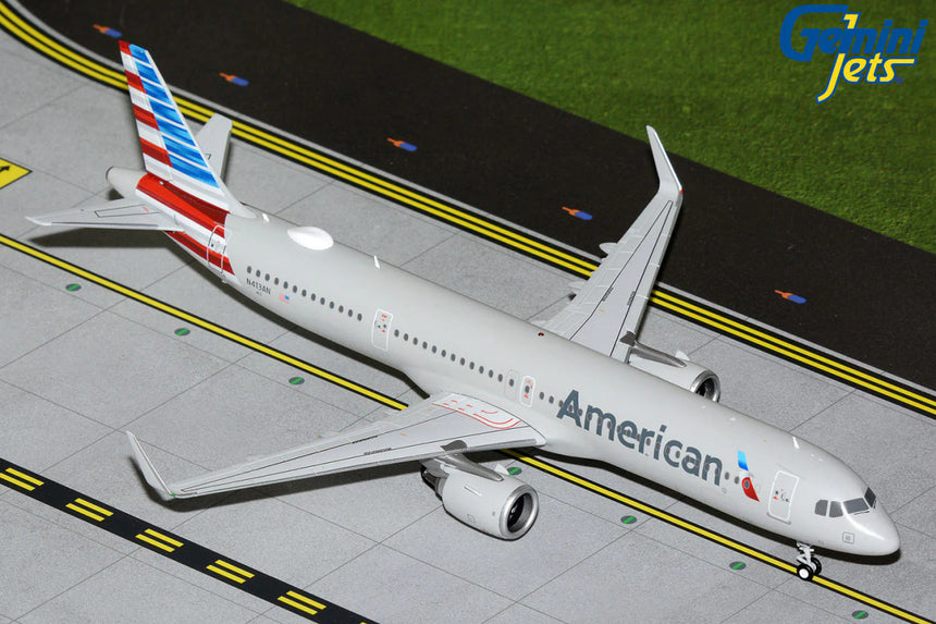 GeminiJets American Airlines Airbus A321neo N413AN 1/200 Scale